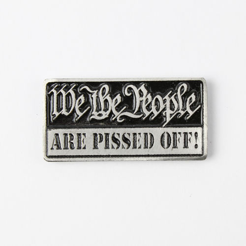 Pin "We People Pissed" Anstecker