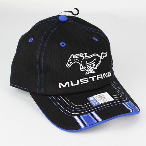 "Ford Mustang Logo Underbill" Baseball Cap - Royal