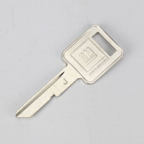 1960-92 GM Code "J" Key Blank - Schlüsselrohling